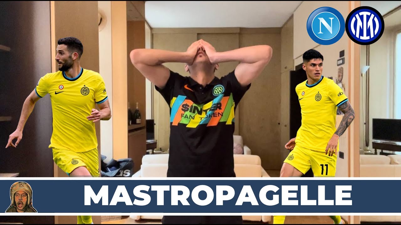 SE GAGLIARDINI HA FATTO SCHIFO, CORREA HA FATTO PENA ! MASTROPAGELLE DI NAPOLI - INTER