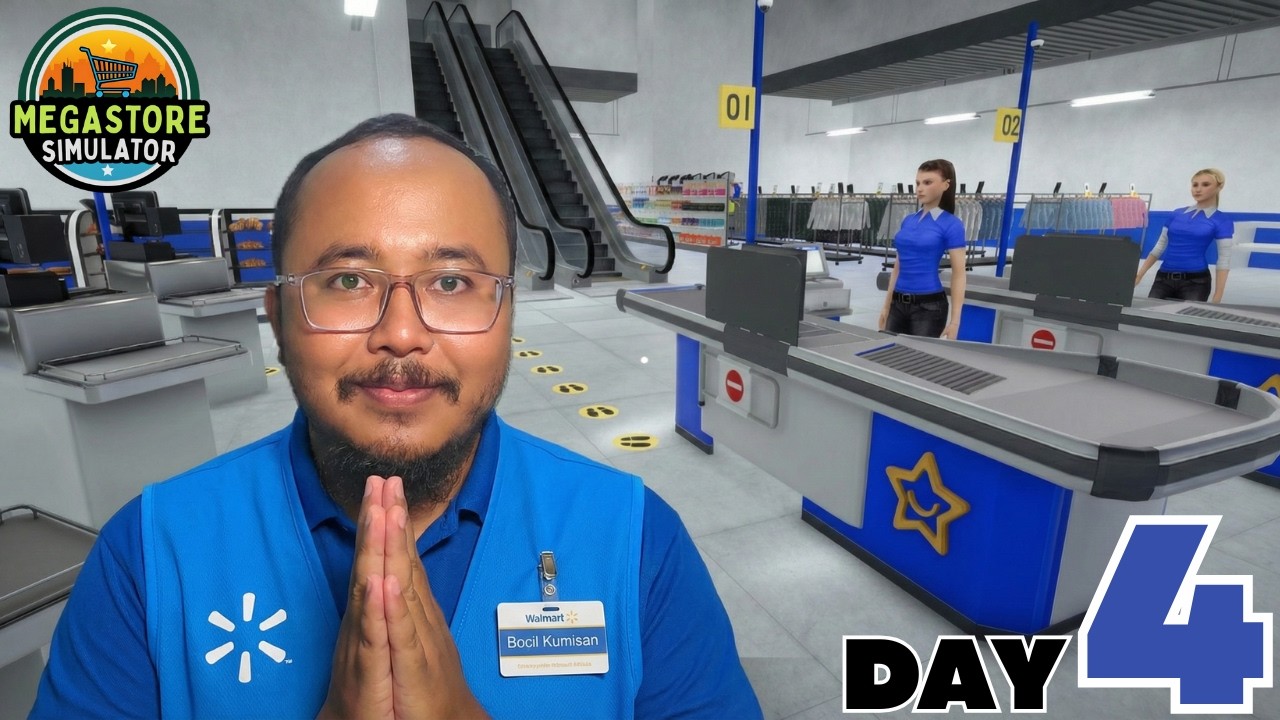 SAHUR KE-4 🌙🍭 | Toko Mainan & Permen Resmi Dibuka! Megastore Makin Ramai – Megastore Simulator
