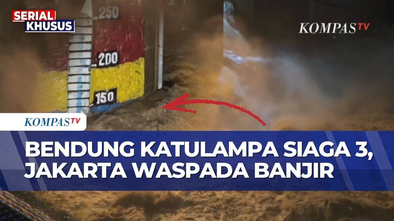 Tinggi Air Bendung Katulampa Siaga 3, Warga Jakarta Waspada Potensi Banjir! | SAPA PAGI