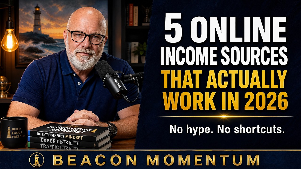 5 Online Income Sources That ACTUALLY Work in 2026