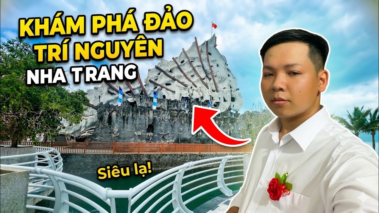 KHÁM PHÁ ĐẢO CÁ TRÍ NGUYÊN NHA TRANG | Thủy cung hình con tàu hóa thạch 