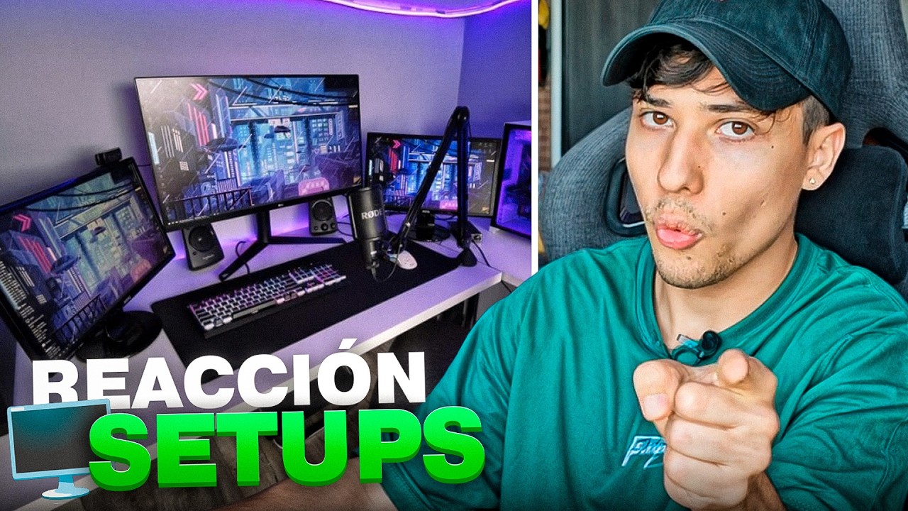 REACCIONANDO a Setups de SEGUIDORES 💻🖱