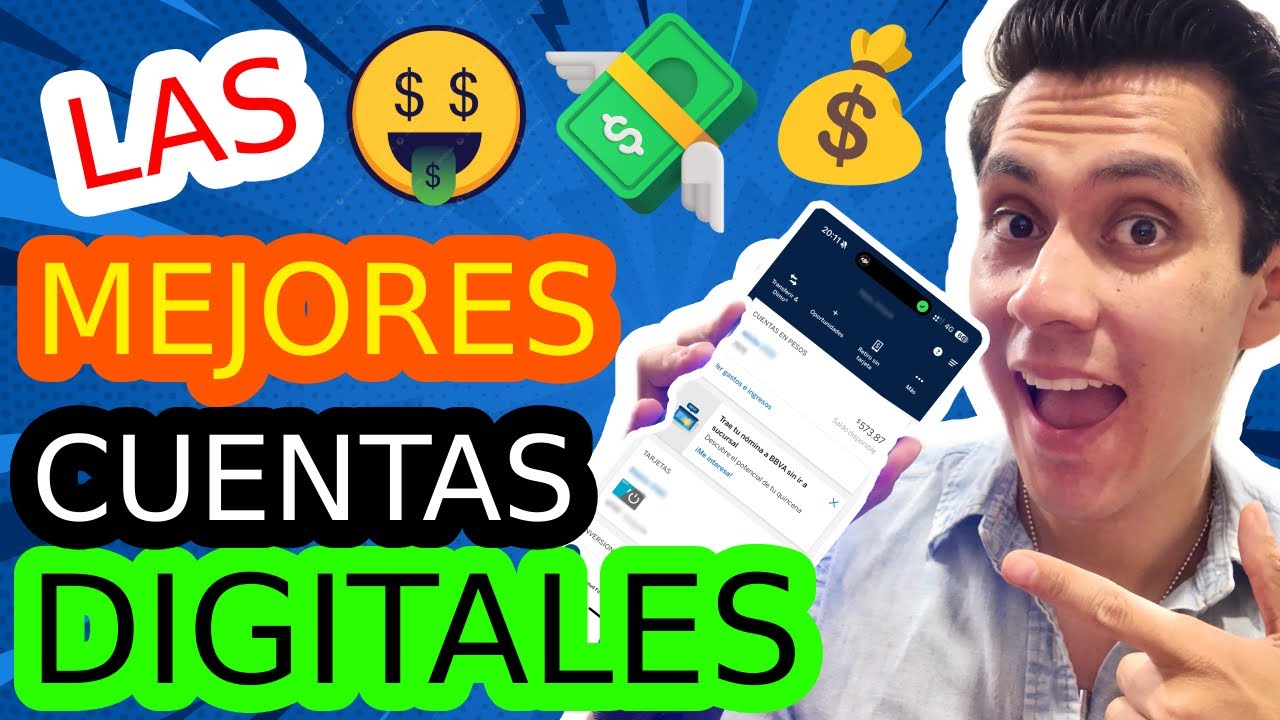MEJORES CUENTAS DIGITALES 🏦📲  | Que te dan beneficios 🤑