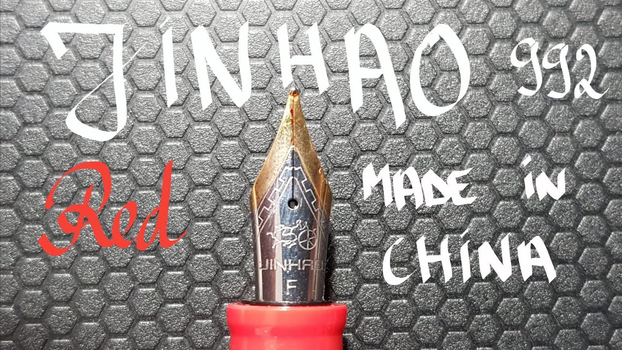 JINHAO 992 Red Fountain Pen Review