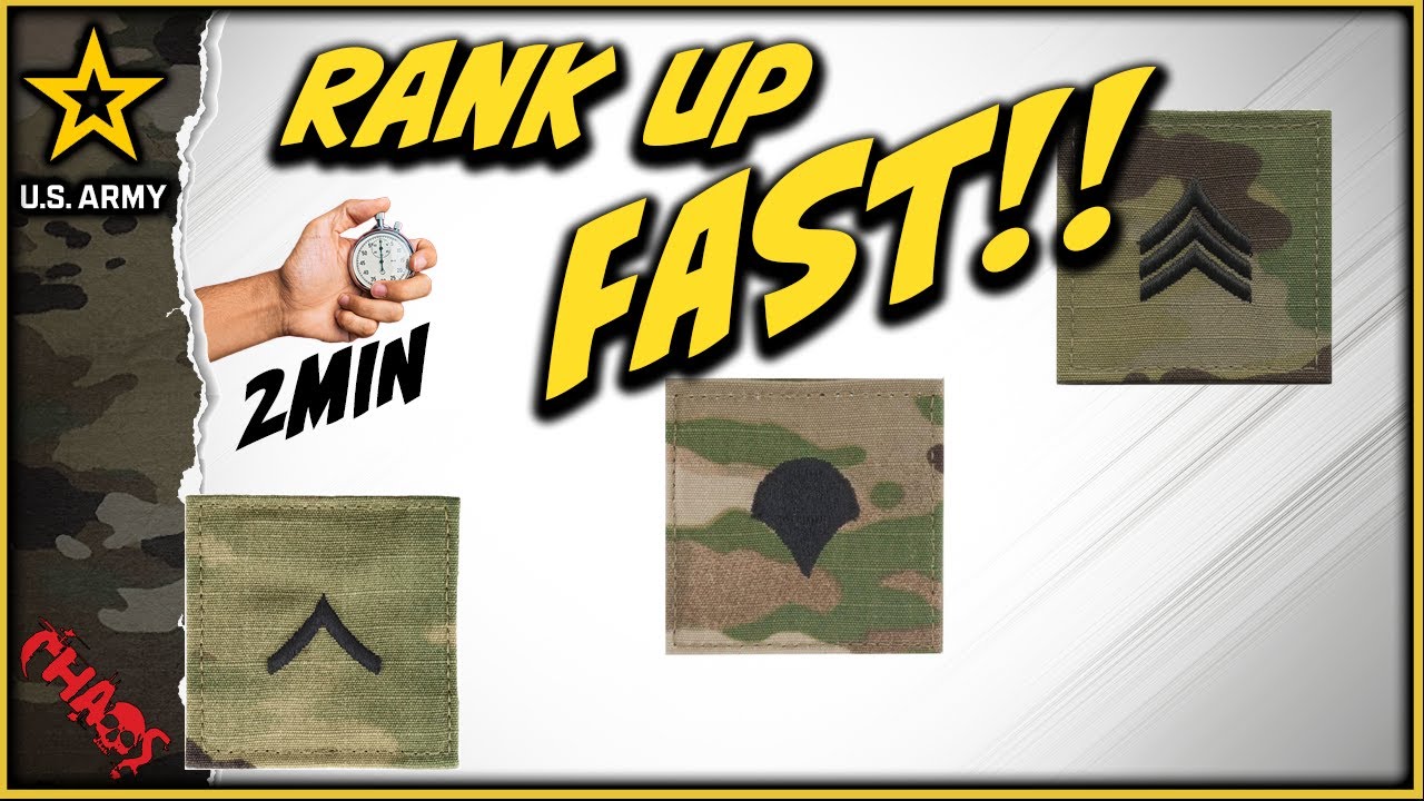 Rank up faster in the Army - 2 Minute Tuesday
