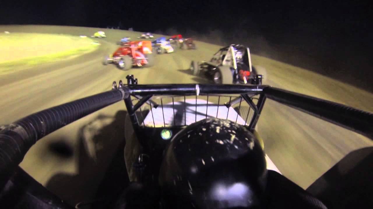 SPRINT CAR FLIP WITH GOPRO HERO 3