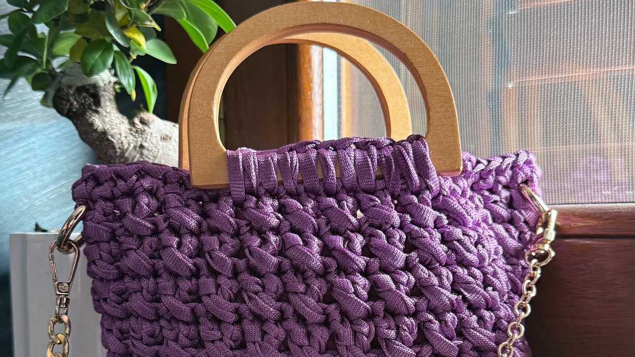 Non la Togli Più! La Borsa all’Uncinetto Più Bella di Sempre – Tutorial Facile”