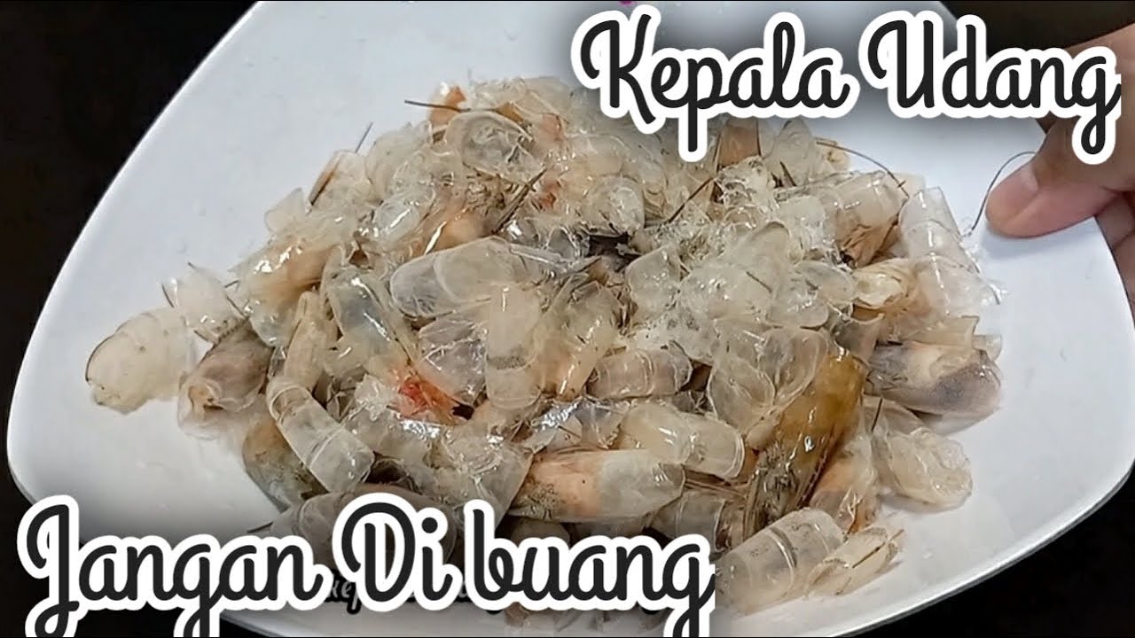 PENYEDAP ALAMI DARI KEPALA UDANG | CARA MEMBUAT KALDU DARI KEPALA UDANG