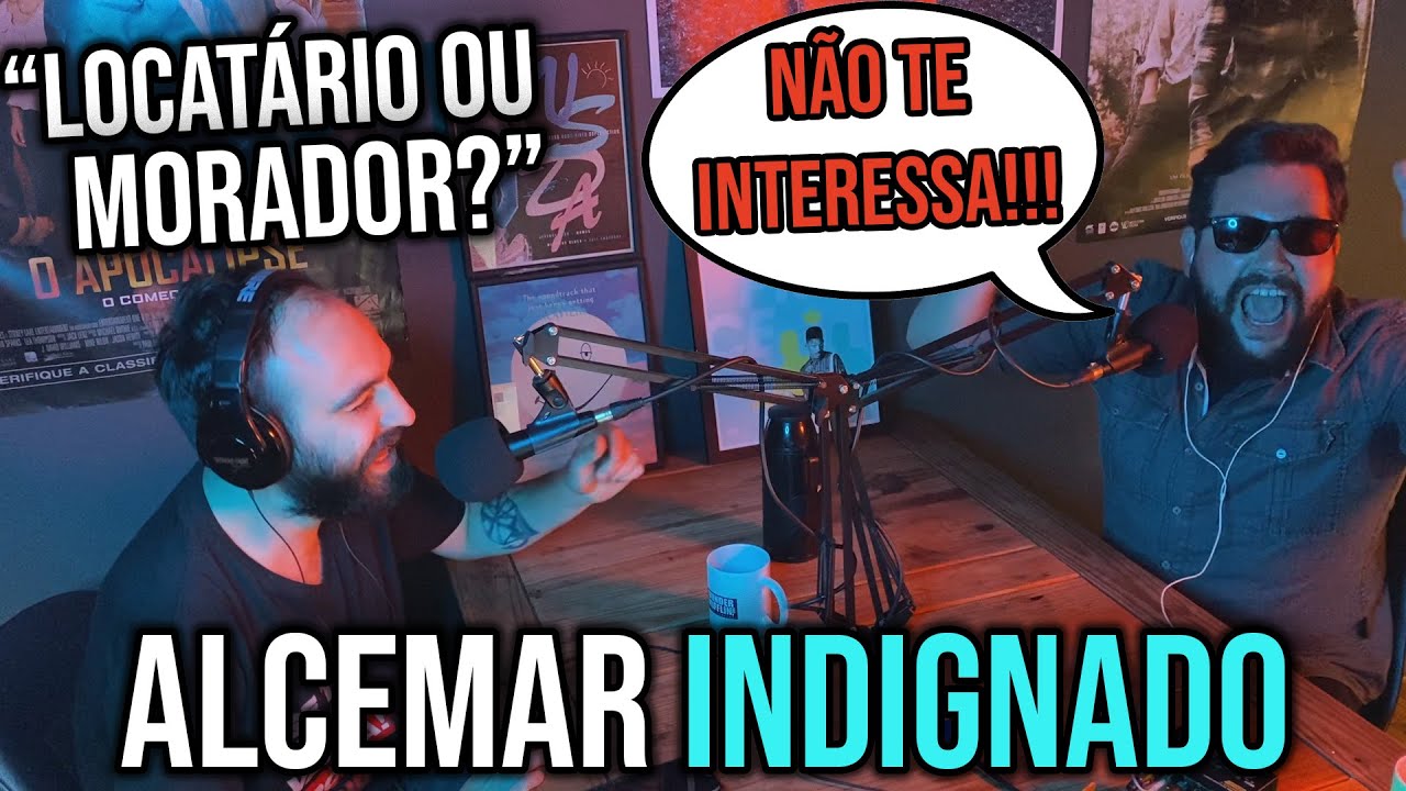 Alcemar indignado com 
