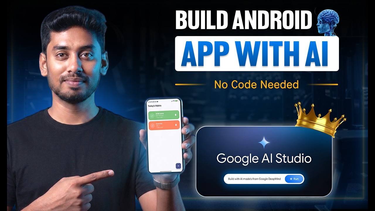 Build Android App Without Coding Using Google AI Studio | AI App Builder 2026