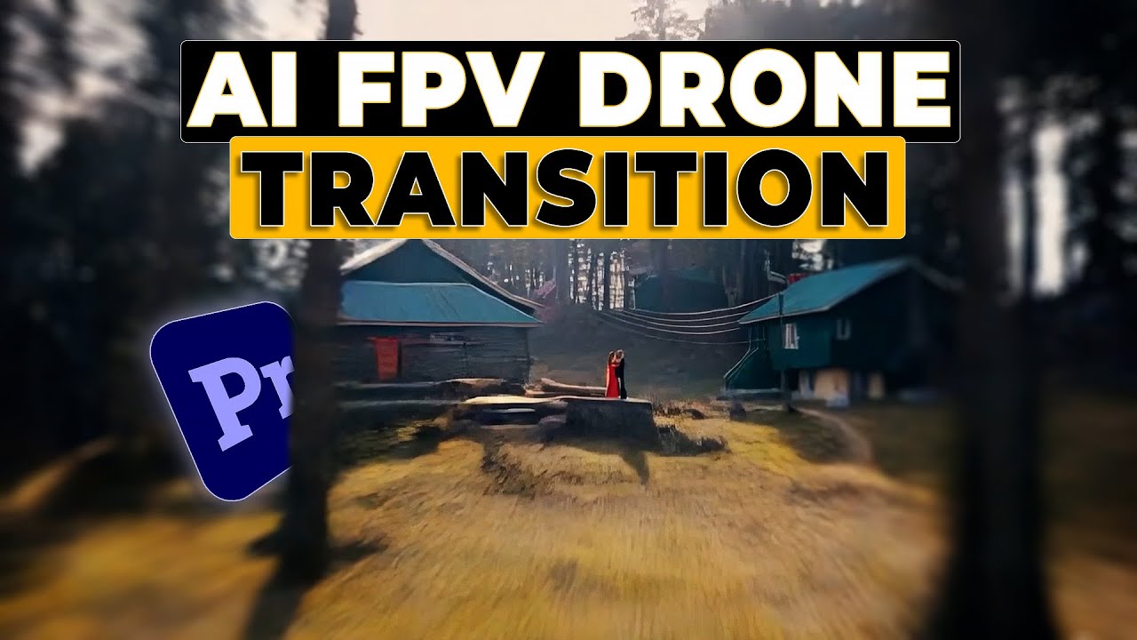 I Created a Fake FPV Drone Shot From TWO Clips… and It Looks INSANE