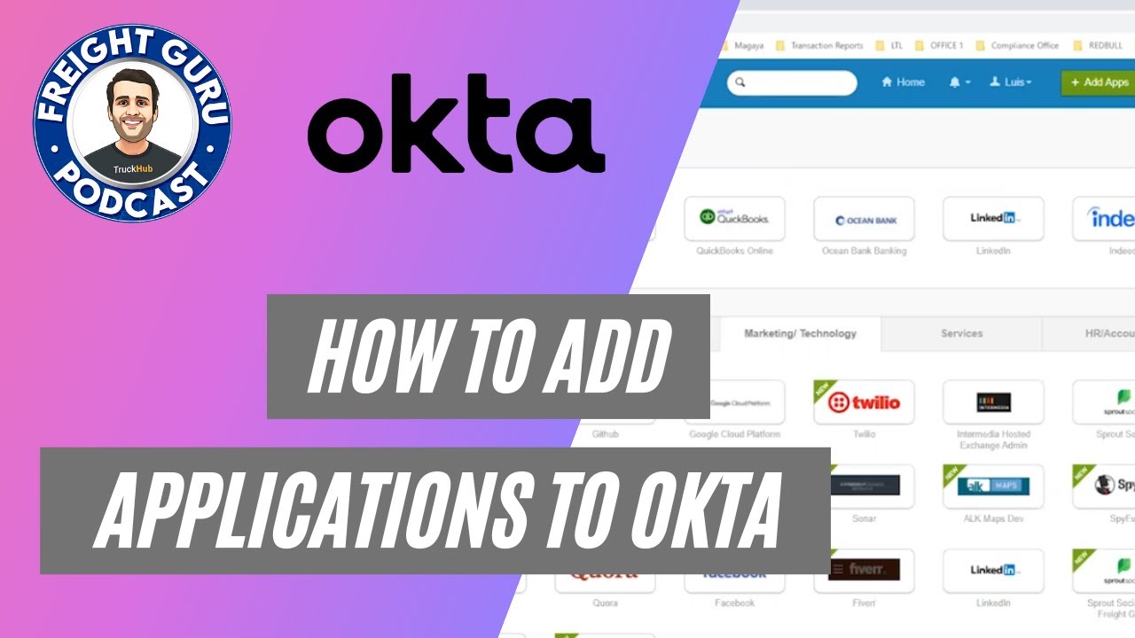 How to Add Applications to Okta