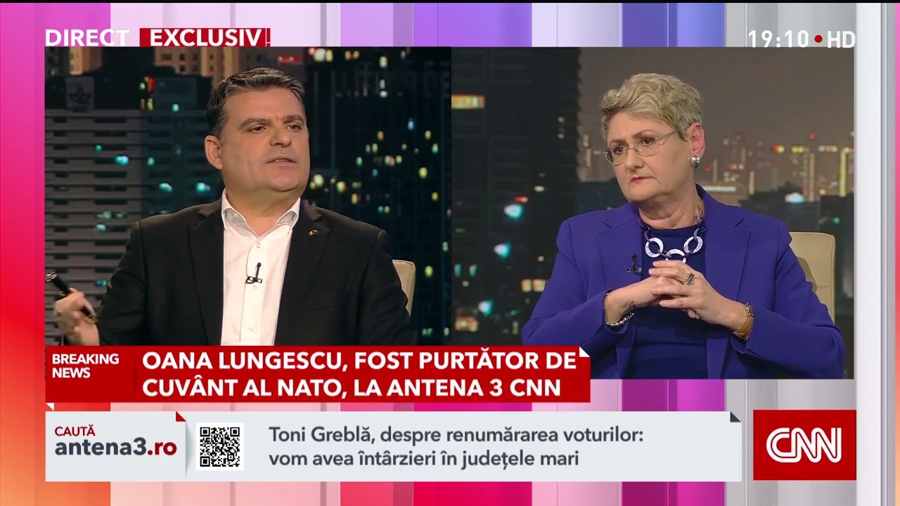 Oana Lungescu, despre &bdquo;&icirc;nțelepciunea Rusiei dorita de Călin Georgescu: Este o logică a războiului