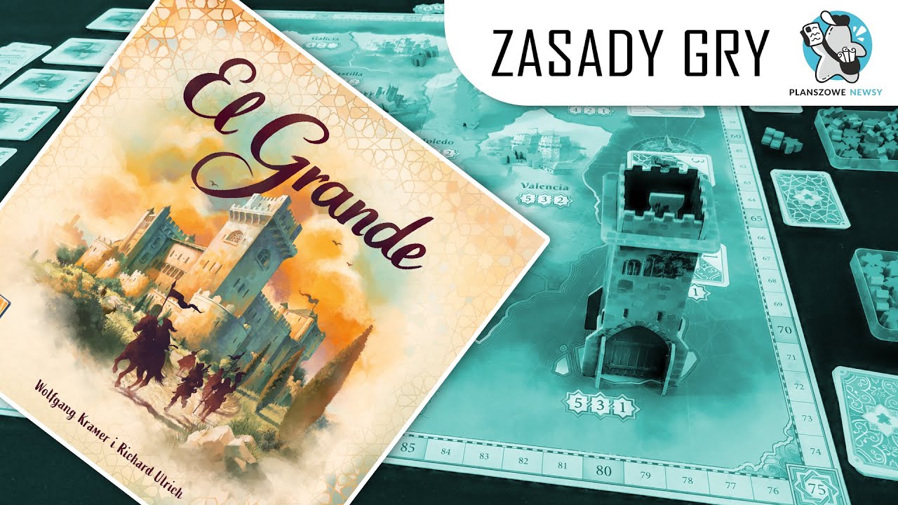 EL GRANDE || Videoinstrukcja || Lucky Duck Games || Jak grać? Zasady gry