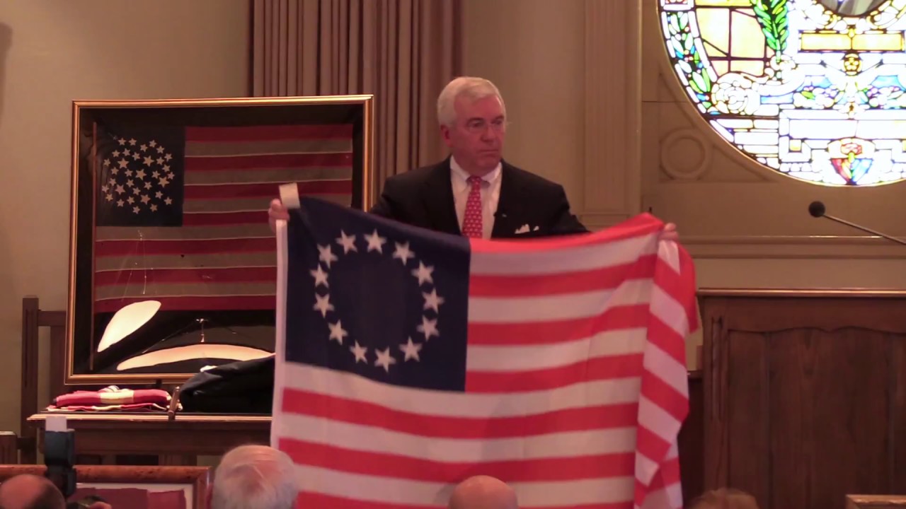 American Flag Presentation by Tom Connelly