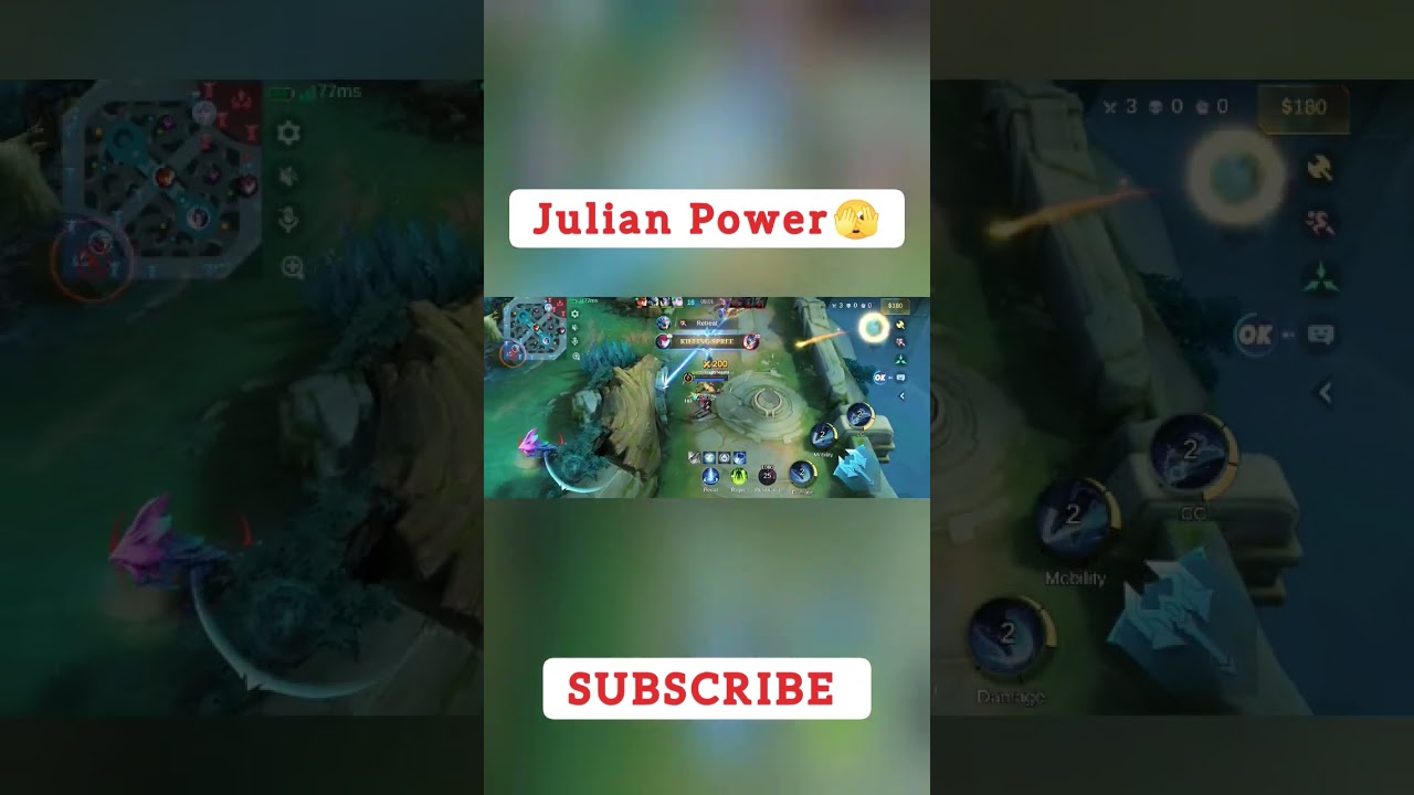 Julian Power😌😌|Moba Legend Gameplay|Moba Legend|