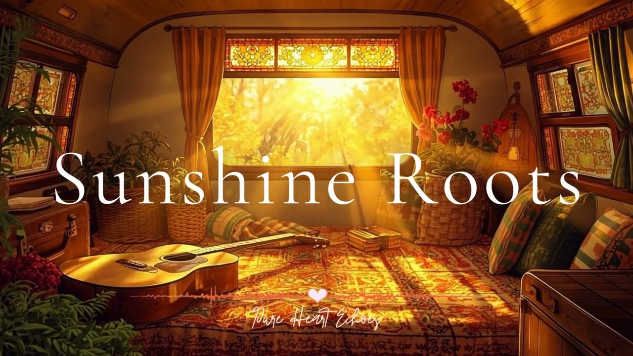 Sunshine Roots 🌻| 2‑Hour Instrumental for Grounded Warmth & Peaceful Focus