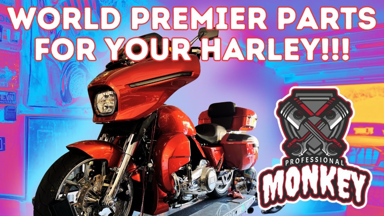 WORLD PREMIER Harley Parts! New Removable Lowers For Street Glides!