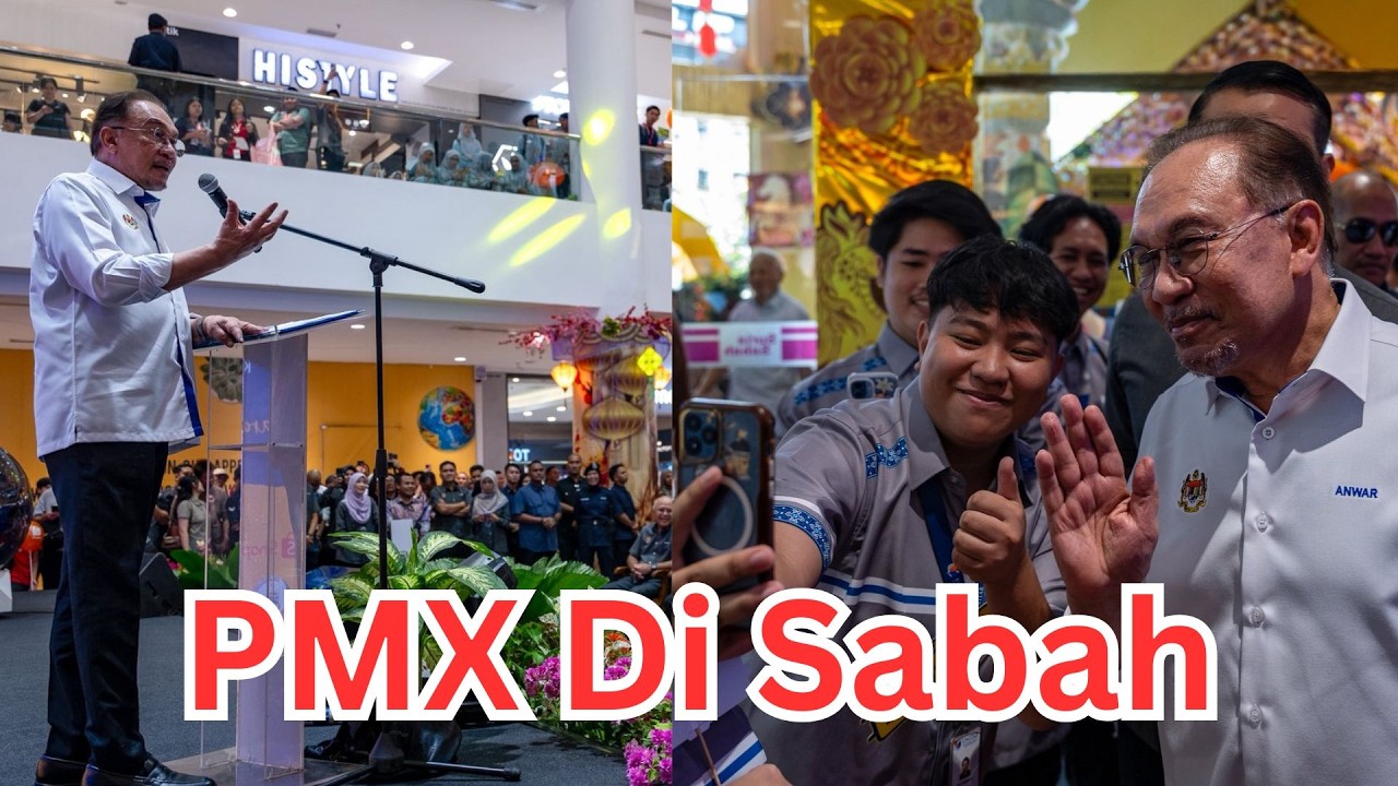 Anwar Ibrahim: PMX Di Sabah 15/03/2026