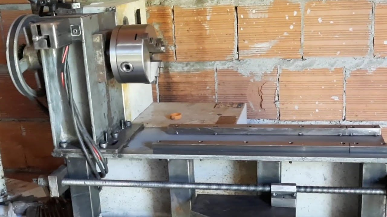 #torno mecânico caseiro // usinando!. #homemade lathe.