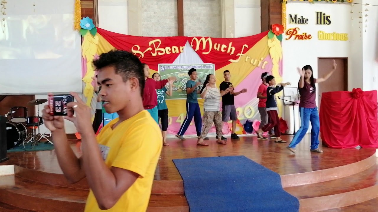 DEAF INC SCHOOL Spiritual Camp "Grow & Bear Much Fruit" MARCH. 4-6,2020 dance funny
