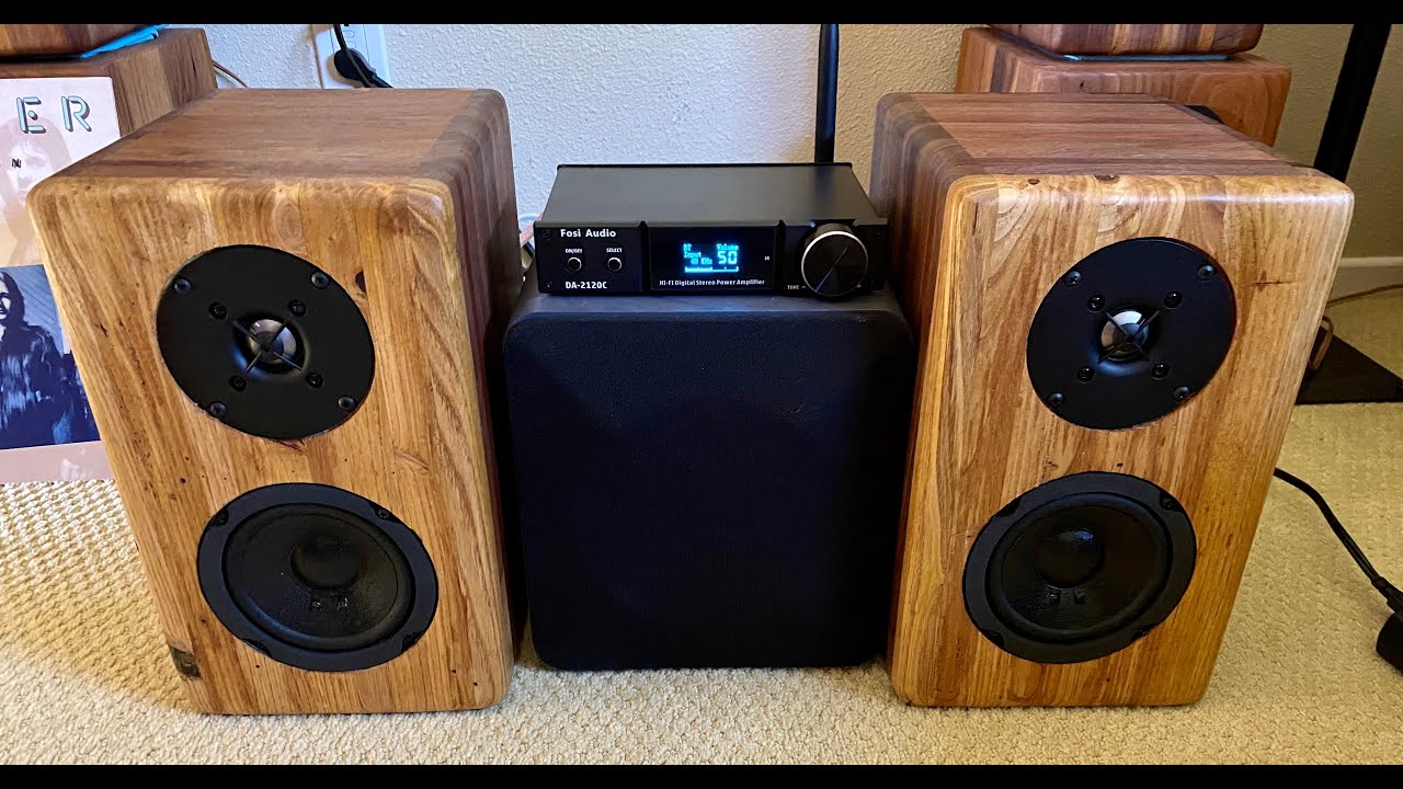 DIY Reclaimed Speakers with the Fosi DA2120C Digital Amp