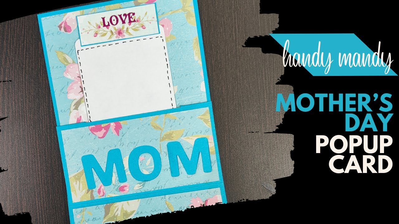 DIY Pull Tab Popup Card for Mother’s Day | Handmade Love for Mom