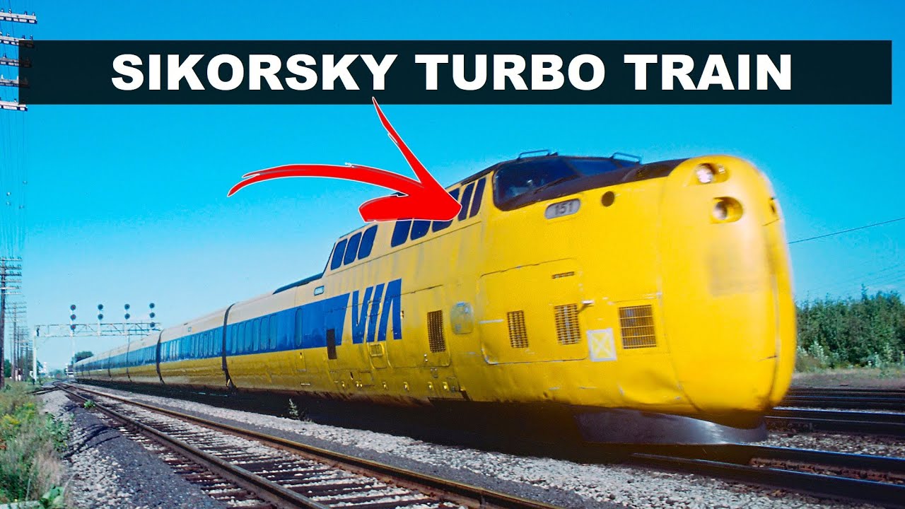 Turbinowy Pociąg Przyszłości Z Przeszłości
