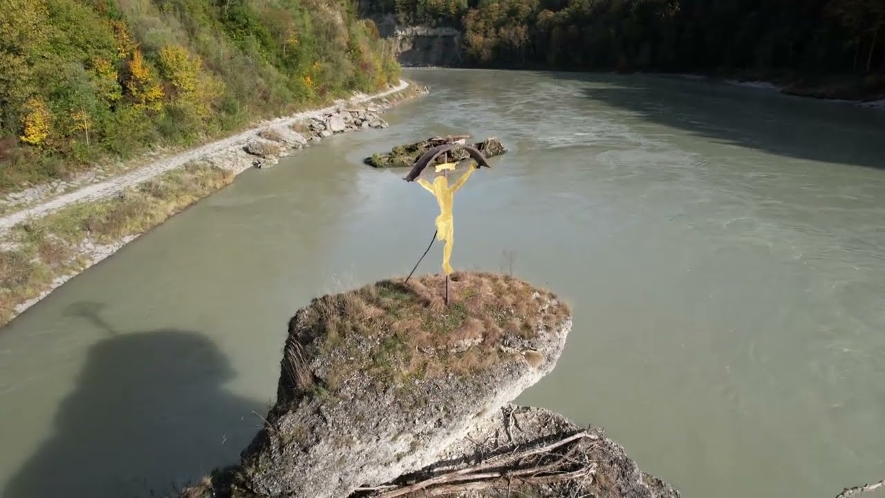 Der Salzachdurchbruch in Burghausen