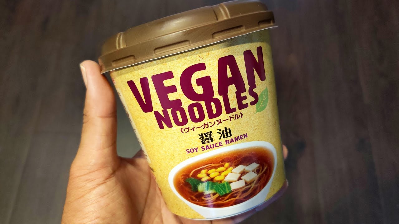 Yamadai Soy Sauce Vegan Ramen Noodles - PACKED flavor for my VEGAN LOVERS!