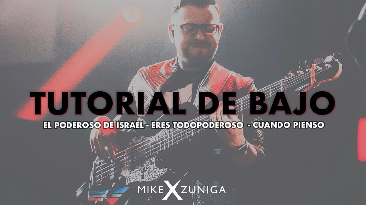 Tutorial de Bajo OFICIAL | El Poderoso de Israel/Eres TodoPoderoso/Cuando Pienso | Miel San Marcos