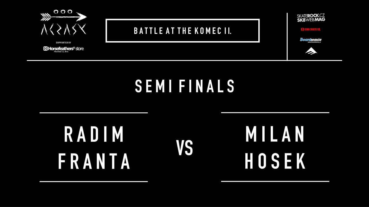 Battle At The Komec II. &ndash; Radim Franta VS Milan Hosek