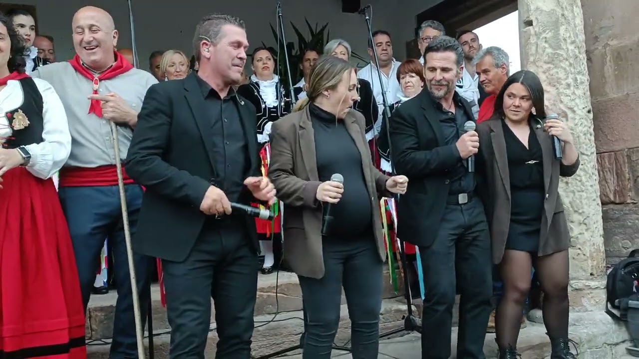Los Cossio presentan en Cartes (Cantabria   su última canción SOY CARTIEGO. 4 de Mayo de 2025