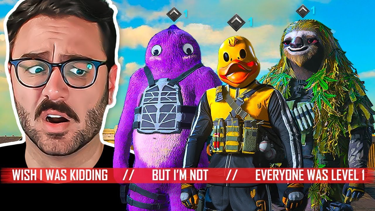 I Spectated a Lobby Full of Brand New Warzone Accounts.