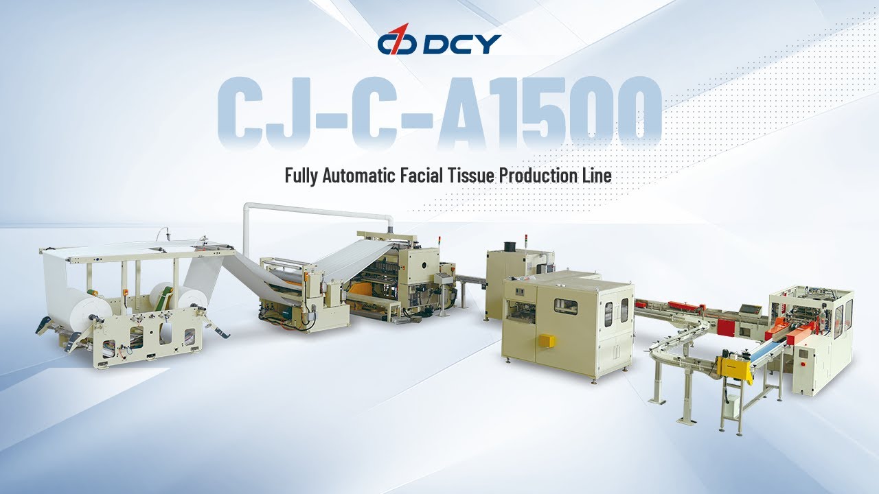 CJ-C-A1500 Fully Automatic Facial Tissue Production Line