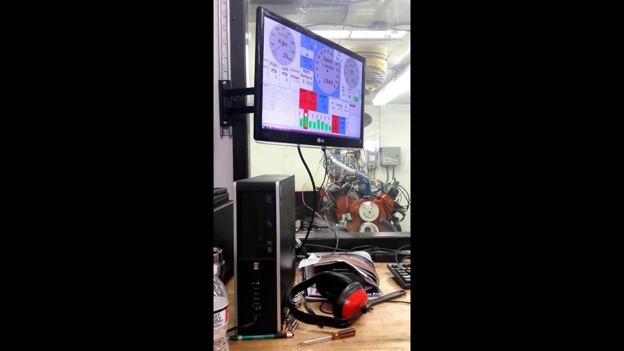 MOPAR ENGINE DYNO TEST 440 6 PACK