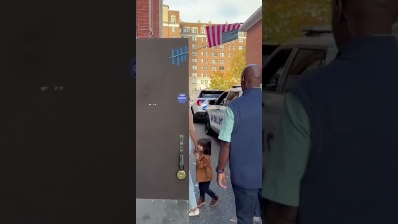 JD Vance and his wife Usha casts their vote in Cincinnati, Ohio #shorts