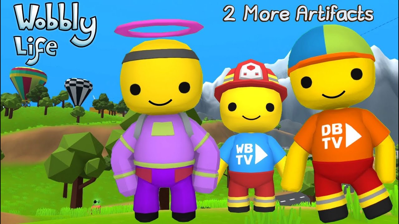 WE FOUND TWO MORE ARTIFACTS IN WOBBLY LIFE FOR JOONBUGTV AND WOOLLYBEARTV