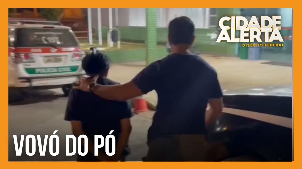 'Vovó do pó': idosa é presa por tráfico de drogas no DF