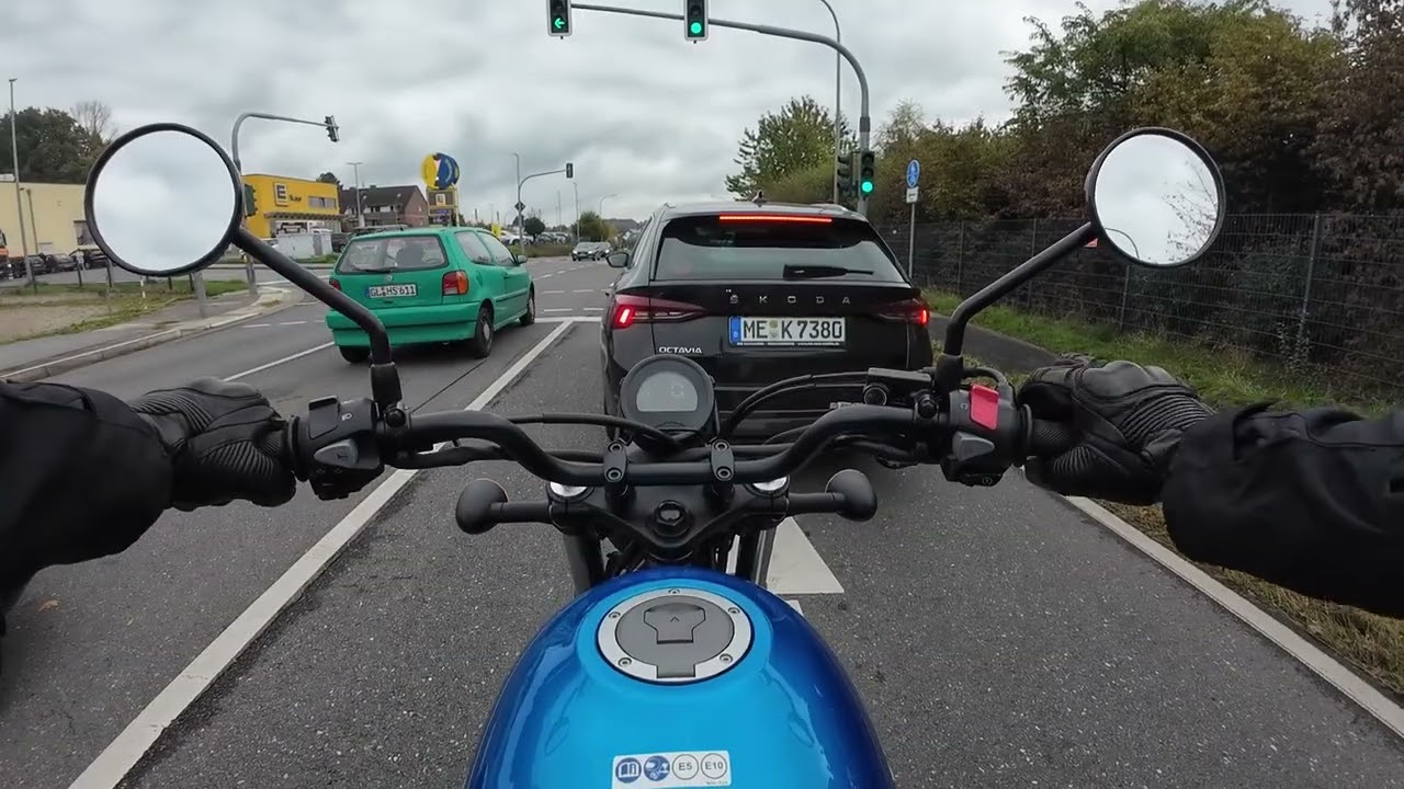 Test Ride in Autumn / Honda CL500 Scrambler / RAW