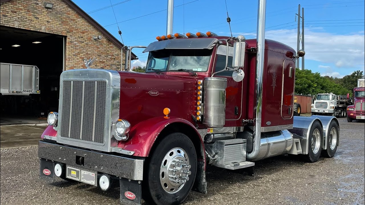 Peterbilt 379 First Ride With SRAIGHT STACKS! And A NEW Transmission!