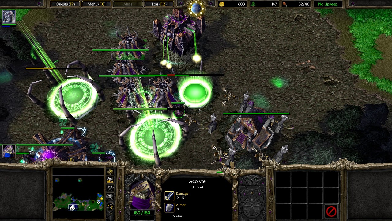 Warcraft 3: Reign of Chaos - Undead Campaign Chapter 4 - True Full HD [No Commentary]