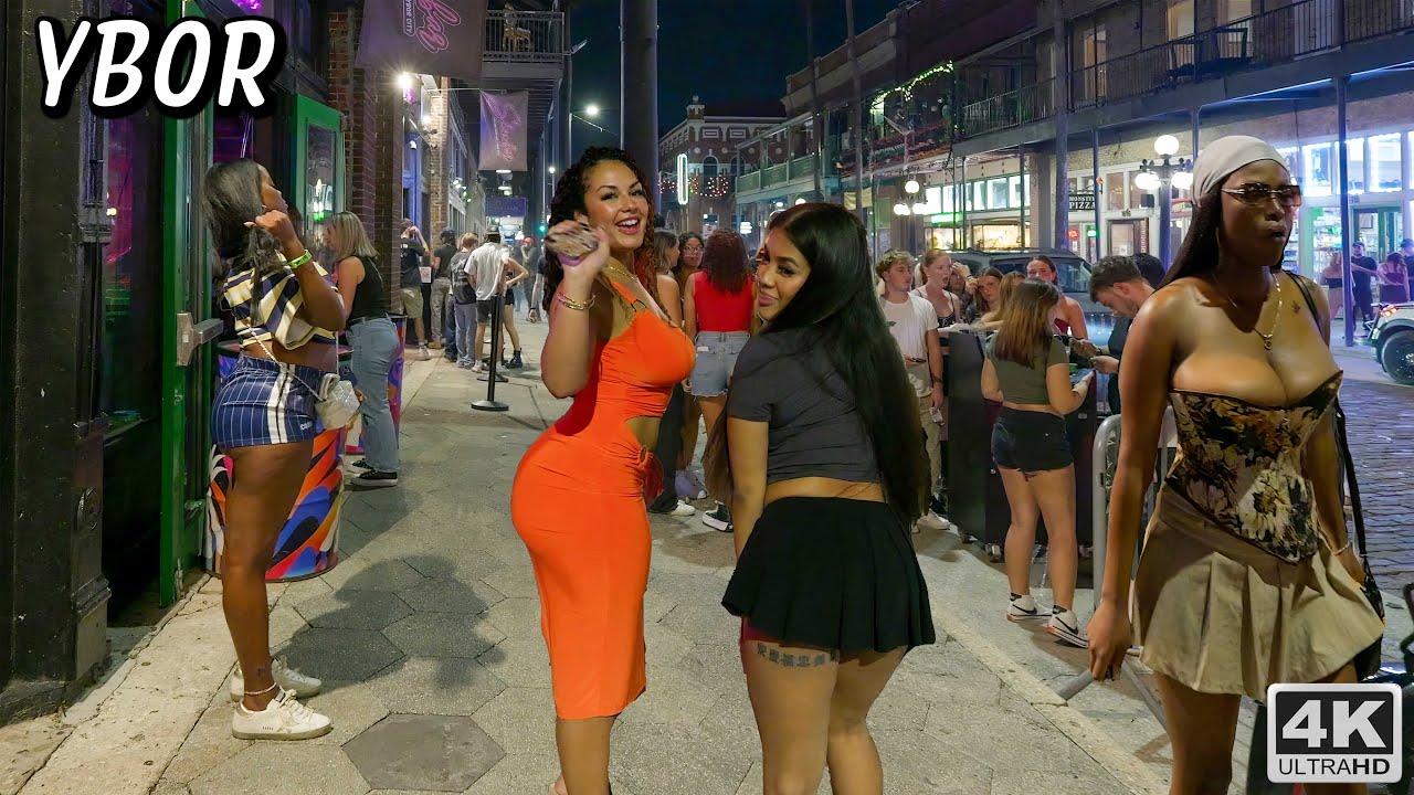Ybor City Vibrant Nightlife - Tampa Florida