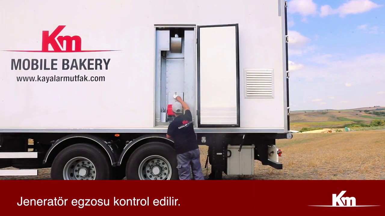 Mobil Ekmek Fırını - KM Kayalar Mutfak Aş -Mobil Mutfak -Kayalar Mutfak- Endüstriyel Mutfak