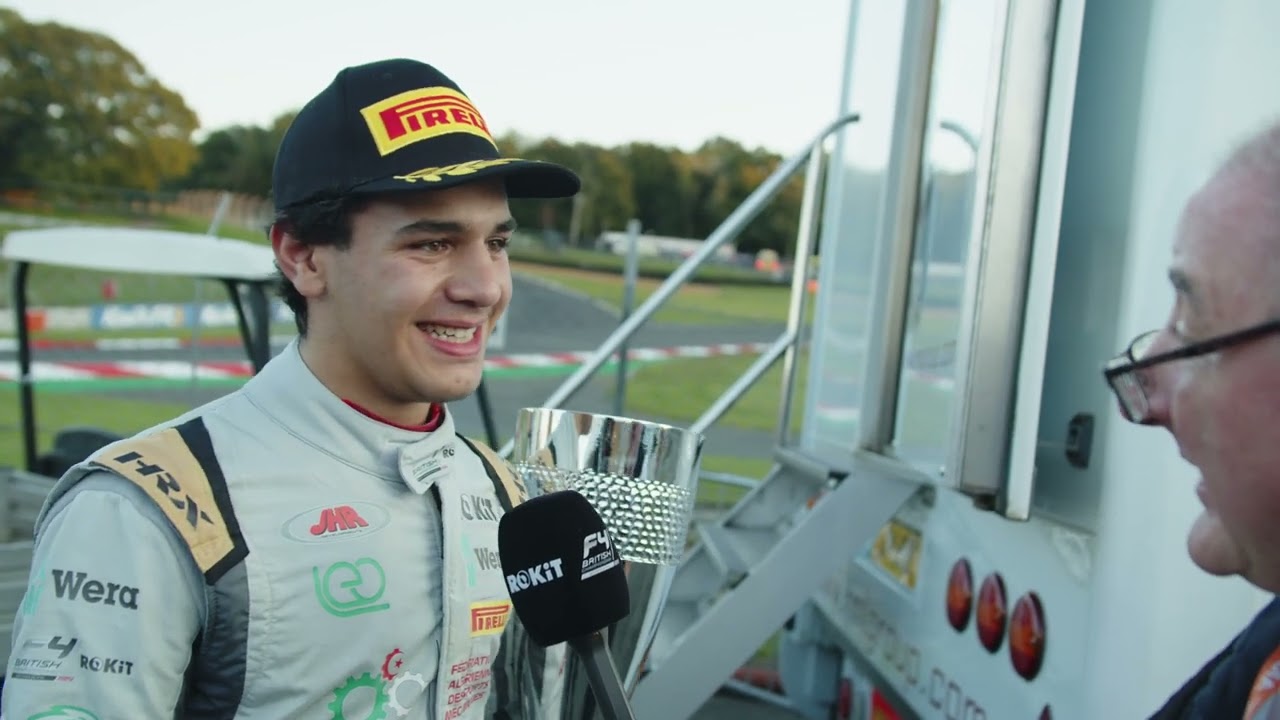 Leo Robinson | WINNER | Rescheduled: Round 9, Race 2 | British F4 2024