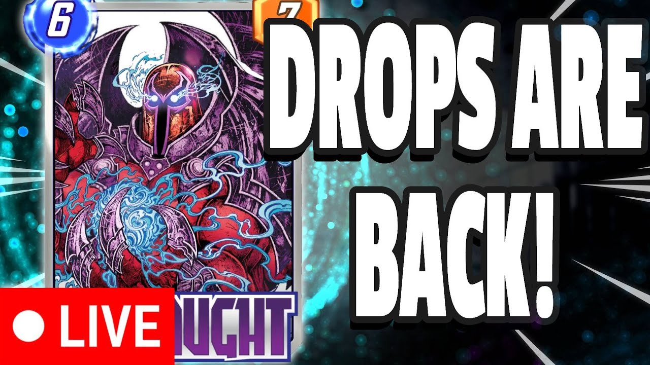 Playing Evil Decks With a Positive Attitue | Let's COOK! Drops are Back (On Twitch) - Marvel Snap