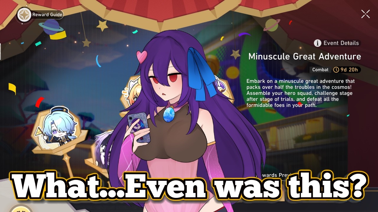 Honkai Star Rail. What even WAS This Event?! My Reaction to Minuscule Great Adventure.