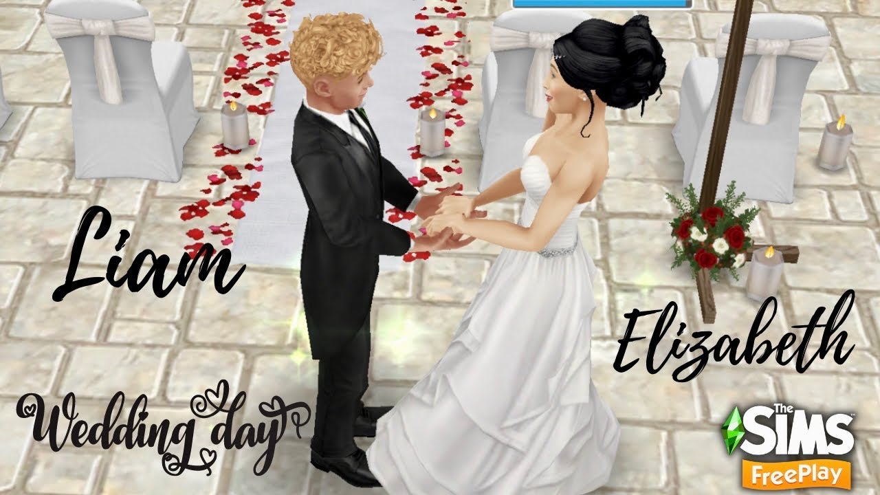 The Sims Freeplay Wedding Day 👰🏻‍♀️🤵🏼‍♂️ | Liam & Elizabeth