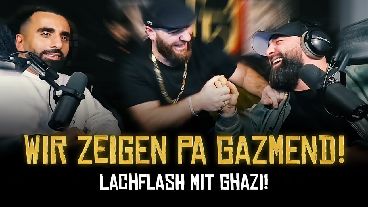 WIR zeigen PA SPORTS den SONG von GAZMEND! 😱 LACHFLASH mit GHAZI 🤣 | SINAN-G STREAM HIGHLGIHTS