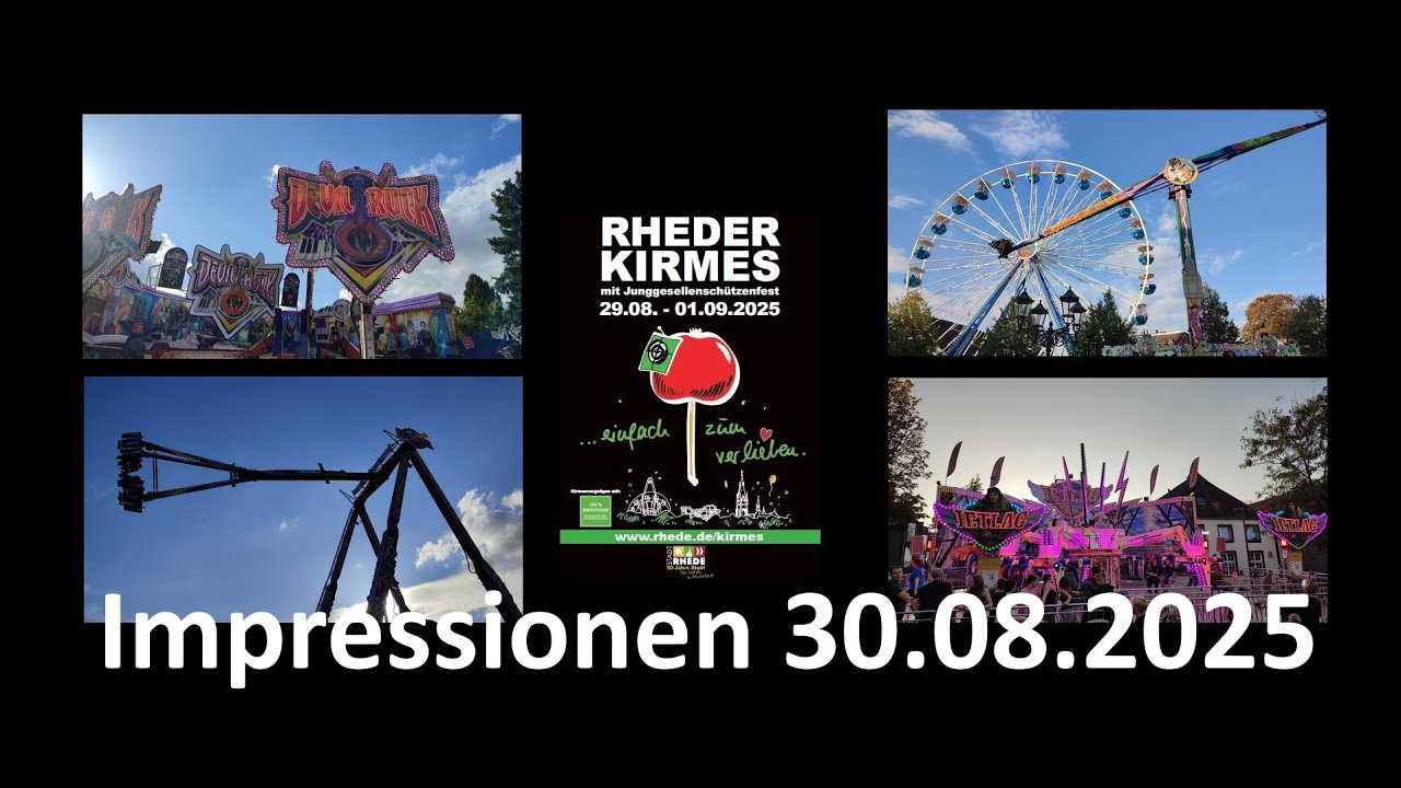 Rheder Kirmes 2025 - Impressionen 30.08.